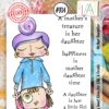 Aall& Create - # 934 - Mother Daughter  - A7 STAMP -