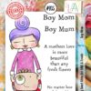 Aall& Create - # 935 - BOY MUM  - A7 STAMP -