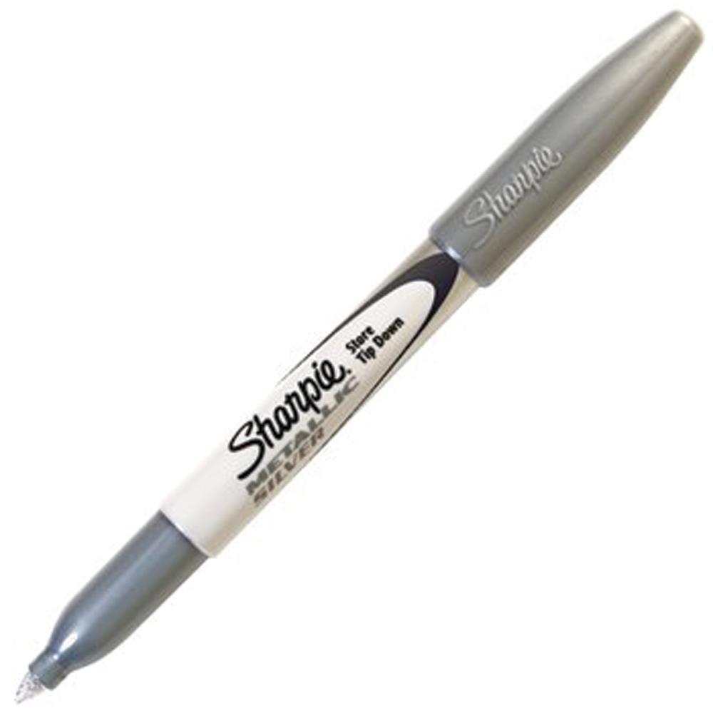 Sharpie Metallic Fine Point Permanent Marker - silver