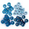 We R Memory Keepers - Blue - Crop-A-Dile Standard Eyelet (60pcs