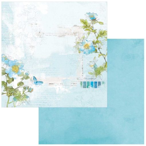 49 And Market - 12"X12" Color Swatch: Ocean - 1