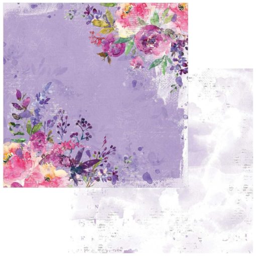 49 And Market - 12"X12" Color Swatch:  Lavender - 2