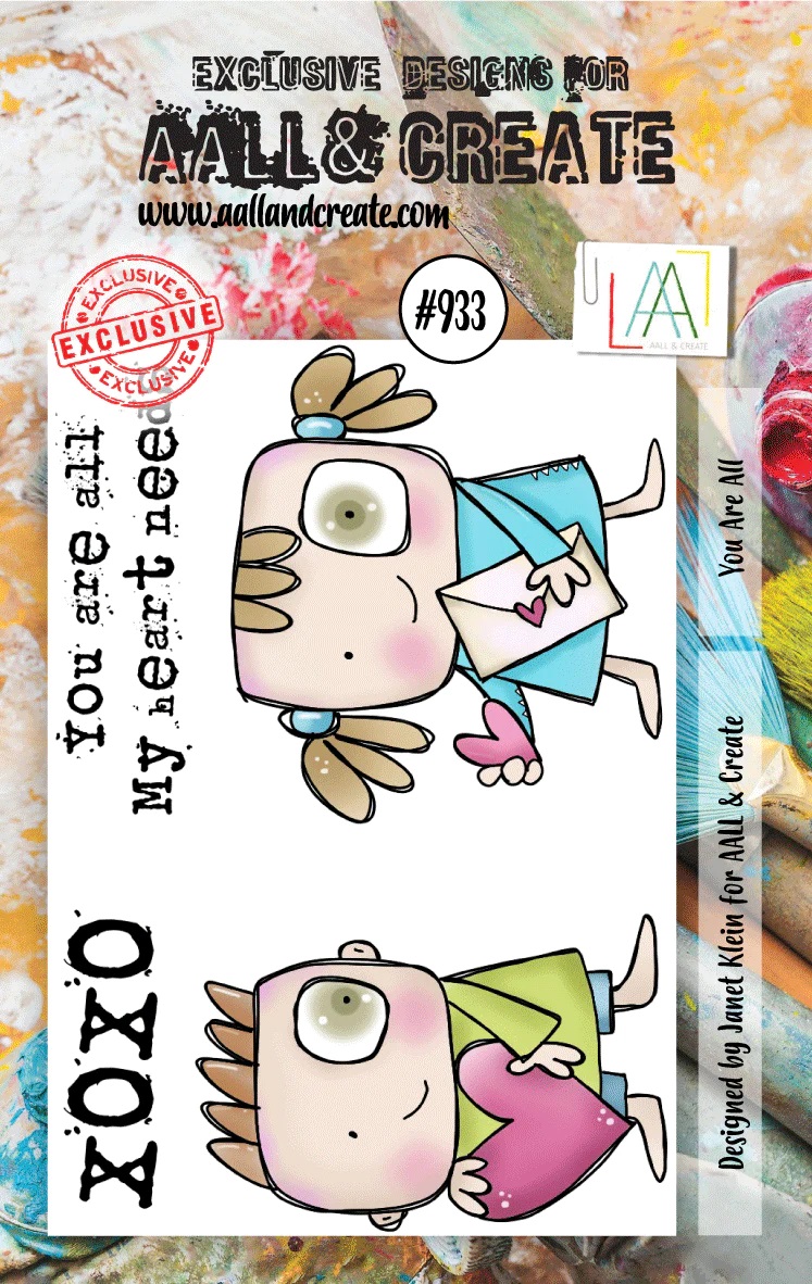 Aall& Create - # 933 - YOU ARE ALL  - A7 STAMP -