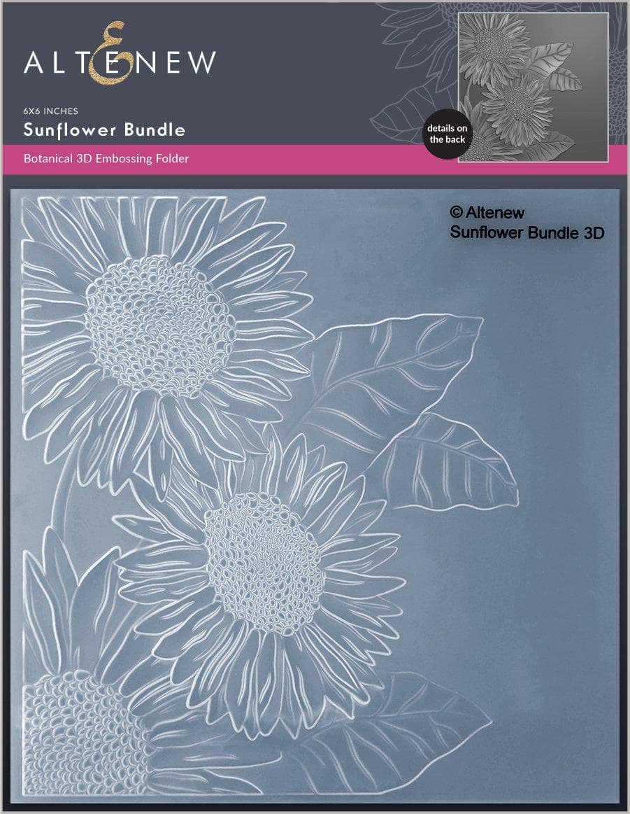 Altenew - Sunflower 3D Embossing Folder
