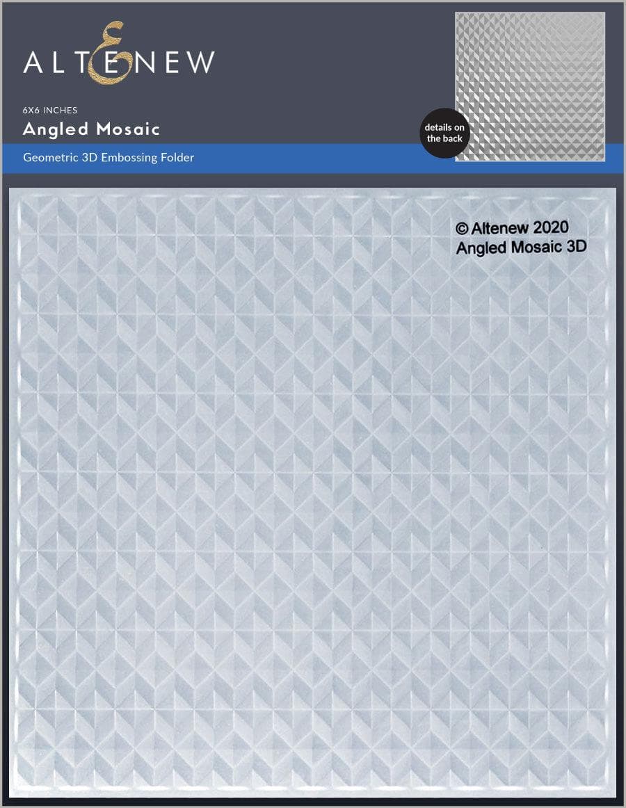 Altenew - Angled Mosaic - 3D Embossing Folder
