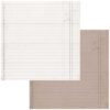 49 And Market - Nature Study - Ledger paper 3 - Double-Sided Cardstock 12"X12