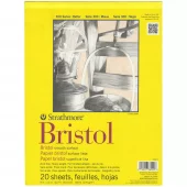 Strathmore Bristol Smooth Paper Pad 9"X12" -