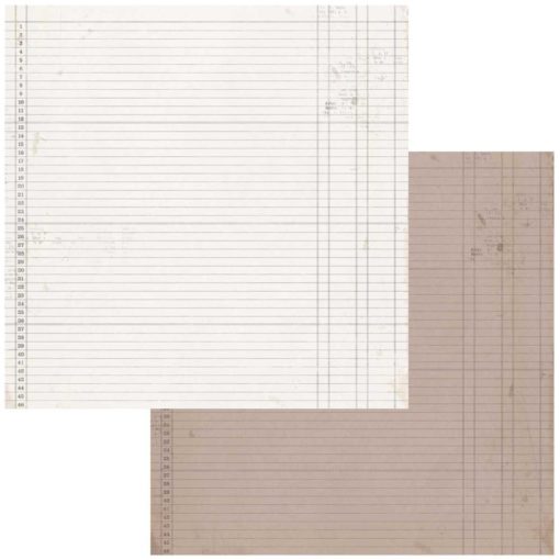 49 And Market - Nature Study - Ledger paper 3 - Double-Sided Cardstock 12"X12