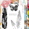 Aall & Create - #990 - A6 STAMP SET - BUTTERFLY EFFECT