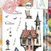 Aall & Create -#1047 - A6 STAMP SET - CRAZY MAISON