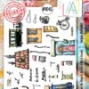 Aall&Create - #1045 - A5 STAMP SET - SUGAR DELIGHTS
