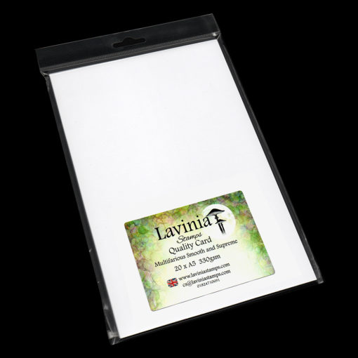 Lavinia - Multifarious Smooth and supreme - White Card - A5