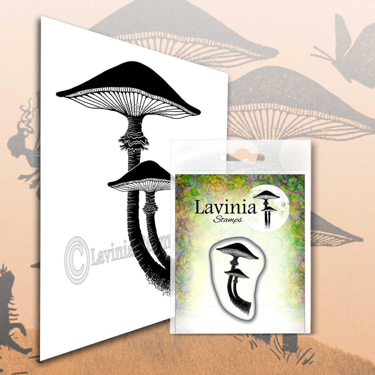 Lavinia - Mini Forest Mushroom- lav 564