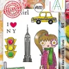 Aall & Create - #1012 - A6 STAMP SET - NYC