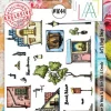 Aall&Create - #1044 - A5 STAMP SET - LET'S PLAY SHOP