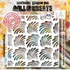 Aall&Create - #176 - 6"X6" STENCIL - BLOOPY GALOOPY