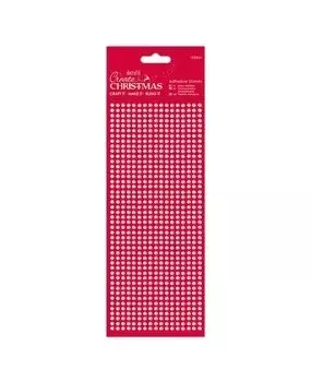 Papermania - Create Christmas Adhesive Stones Silver