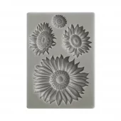 Stamperia - Sunflower Art Silicon Mould A6 Sunflower