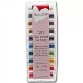 Stempelputer - 20 pigment ink pads