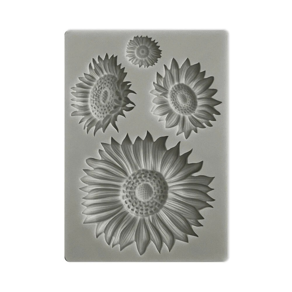 Stamperia - Sunflower Art Silicon Mould A6 Frames