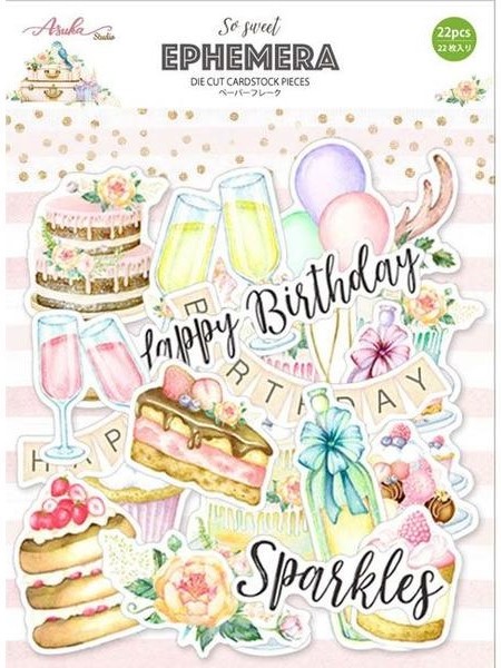 Memory Place - So Sweet Birthday - Ephemera