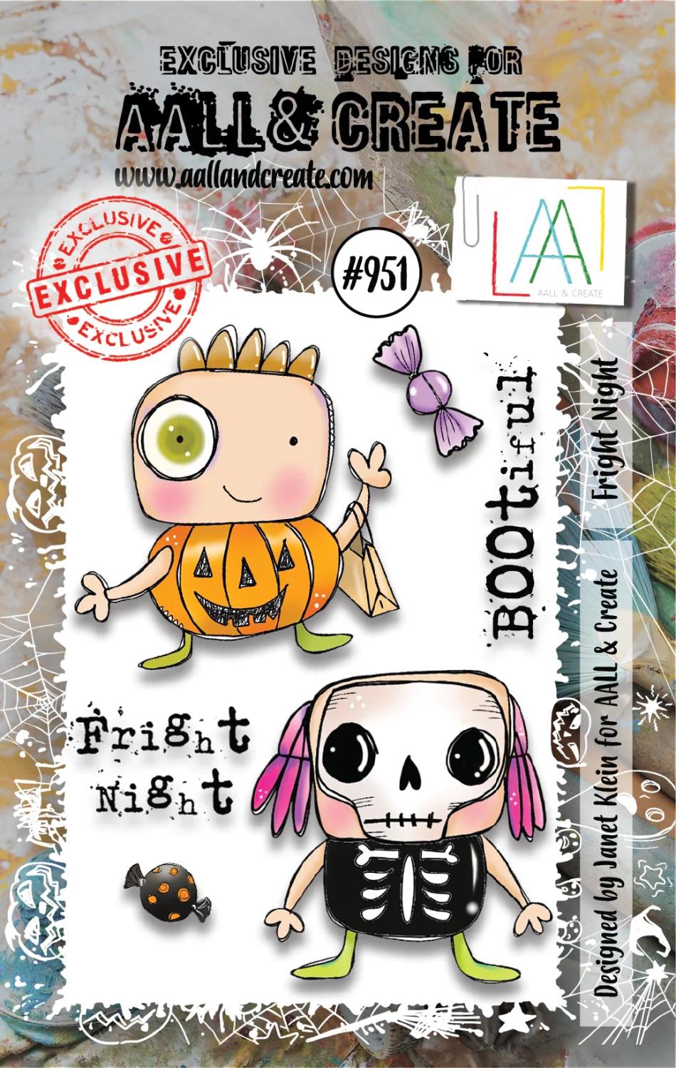 Aall&Create - #951 - A7 STAMP - Fright Night