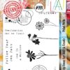 Aall & Create - #991 - A6 STAMP SET - PETAL PATH