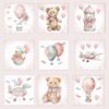 Reprint - Teddy baby - Cards - 12 x 12