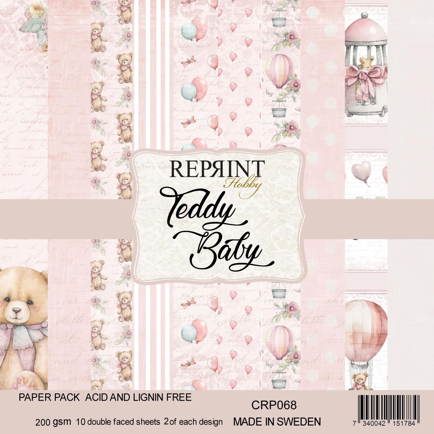 Reprint - Teddy Baby - Collection- 12 x 12