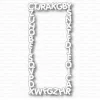 Gummiapan - Slimline Bokstaver- dies