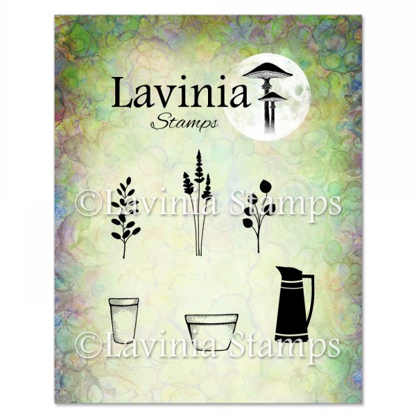 Lavinia - Flower Pots Stamp- 826