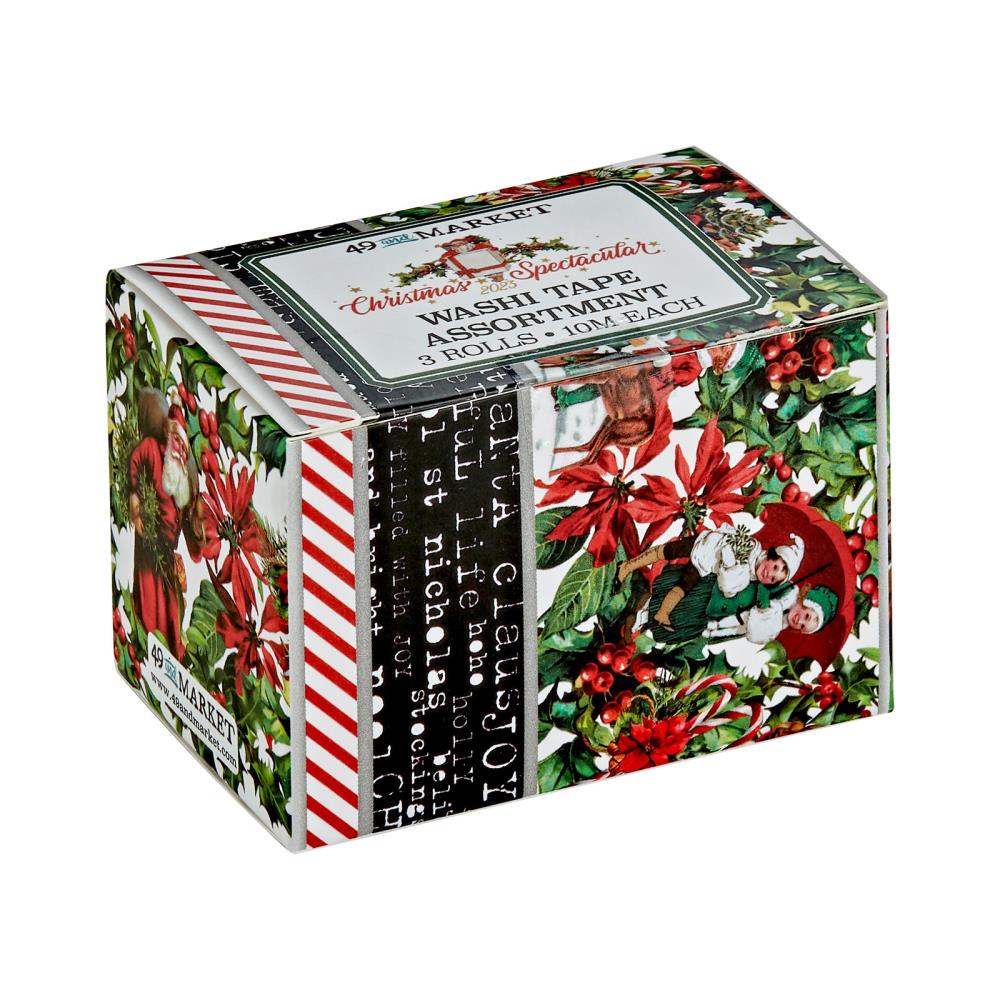 49 and Market - Christmas Spectacular - Washi tape set 3pk