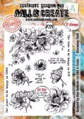 AAll&Create  #15 -#16 - #229  - Stempel og dies - Blooking field