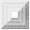 Gummiapan - Hand Drawn Square With Small Stitches