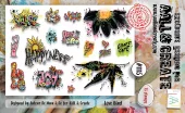 AALL& Create -#1115 - A6 STAMP - LOVE BLAST