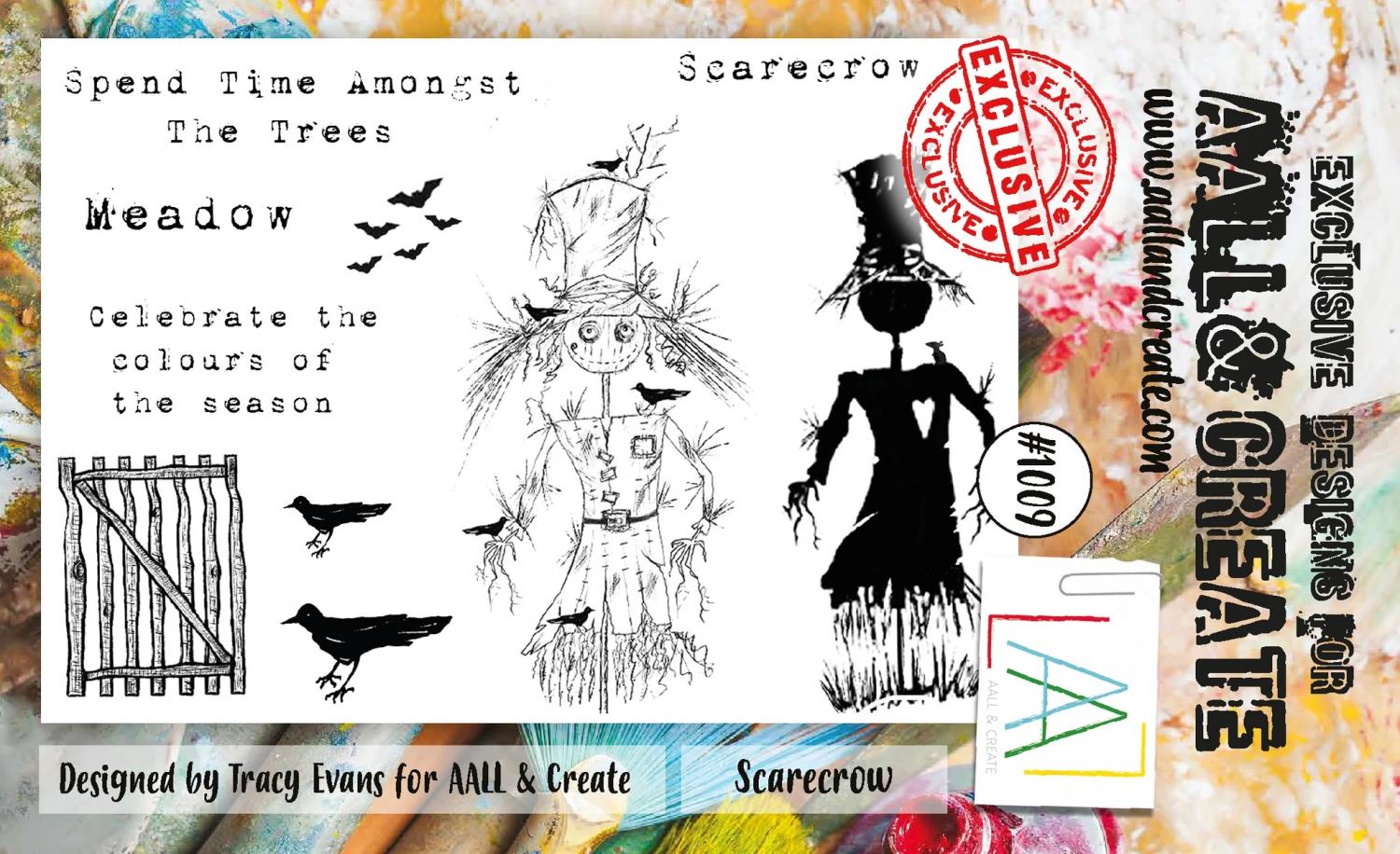AALL& Create - Scarecrown #1009 - A6 STAMP