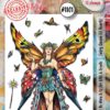 AALL& Create - Fairy Queen of Hearts #1101 - A6 STAMP