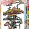 Aall & Create - #1096 - A6 STAMP SET - HYMENIUM HAVENS