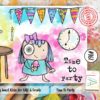 Aall& Create - # 967 - Time to Party - A7 STAMP -