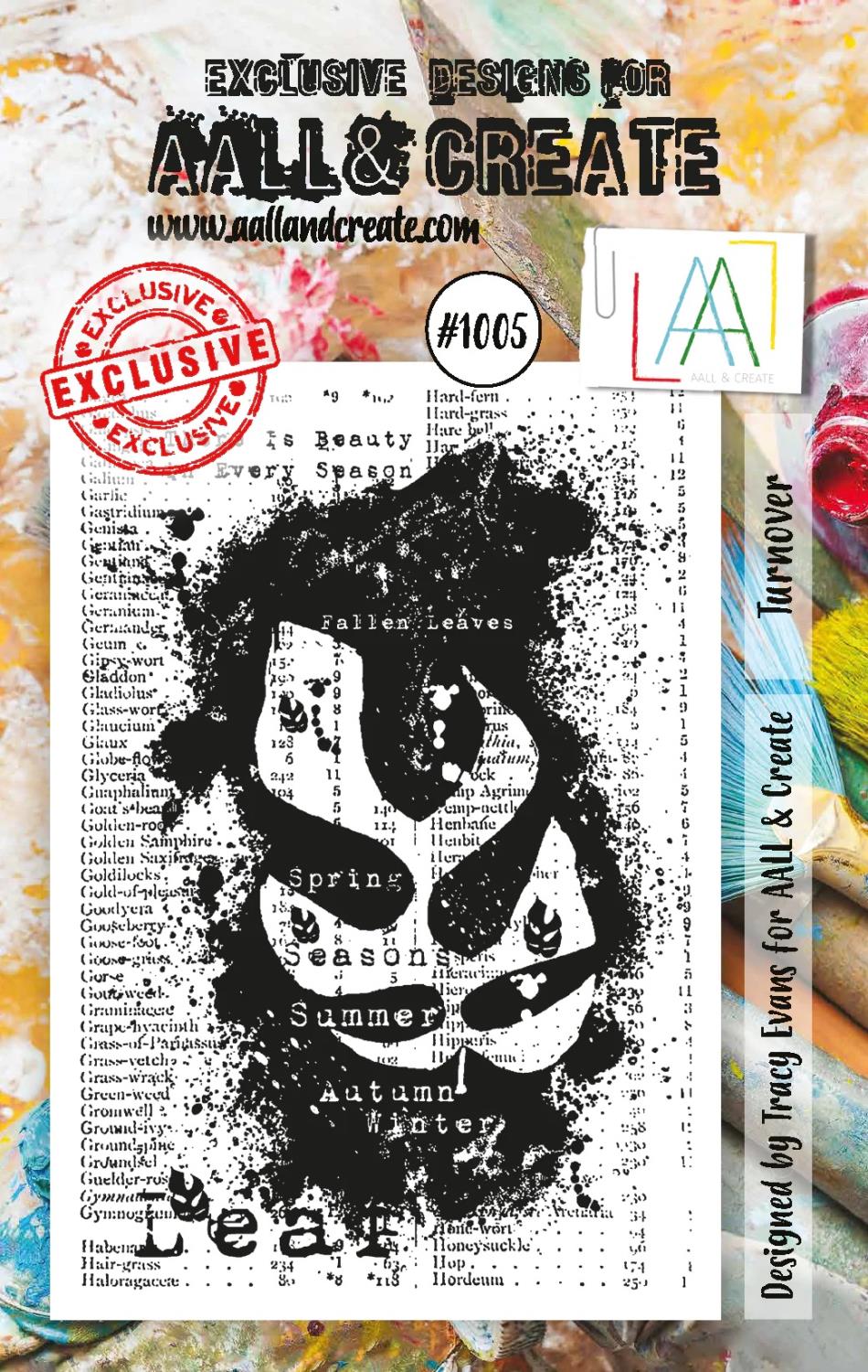 Aall& Create - # 1005 - Turnover - A7 STAMP -