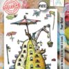 Aall& Create - # 1083 - Pear Hotel - A7 STAMP -