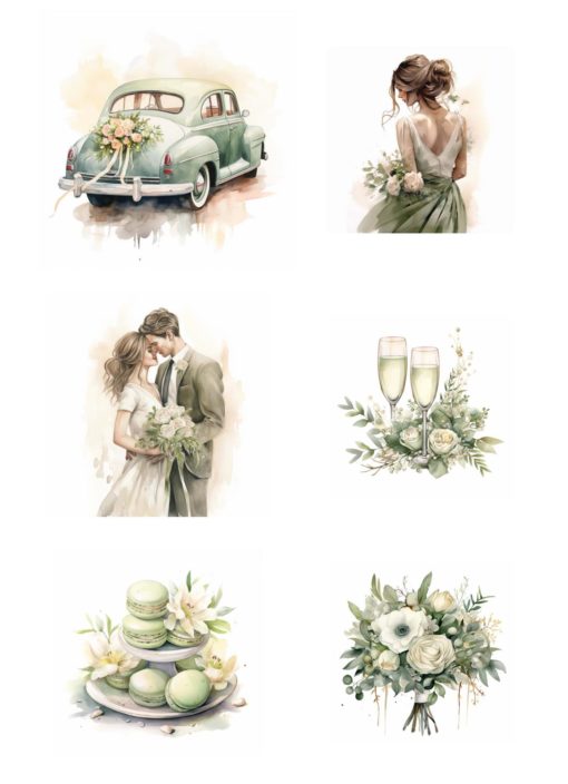 Reprint - Wedding day - A4