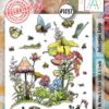 Aall & Create - #1087 - A6 STAMP SET - AUBERGINE LODGE