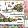 Aall & Create - #1088 - A6 STAMP SET - FRUIT CART EXPRESS