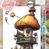 Aall& Create - # 1092 - SHROOM SANCTUARY - A7 STAMP -