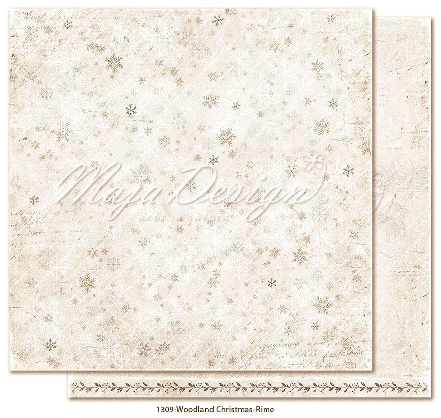 Maja Design - Woodland Christmas - Rime - 12 x 12"