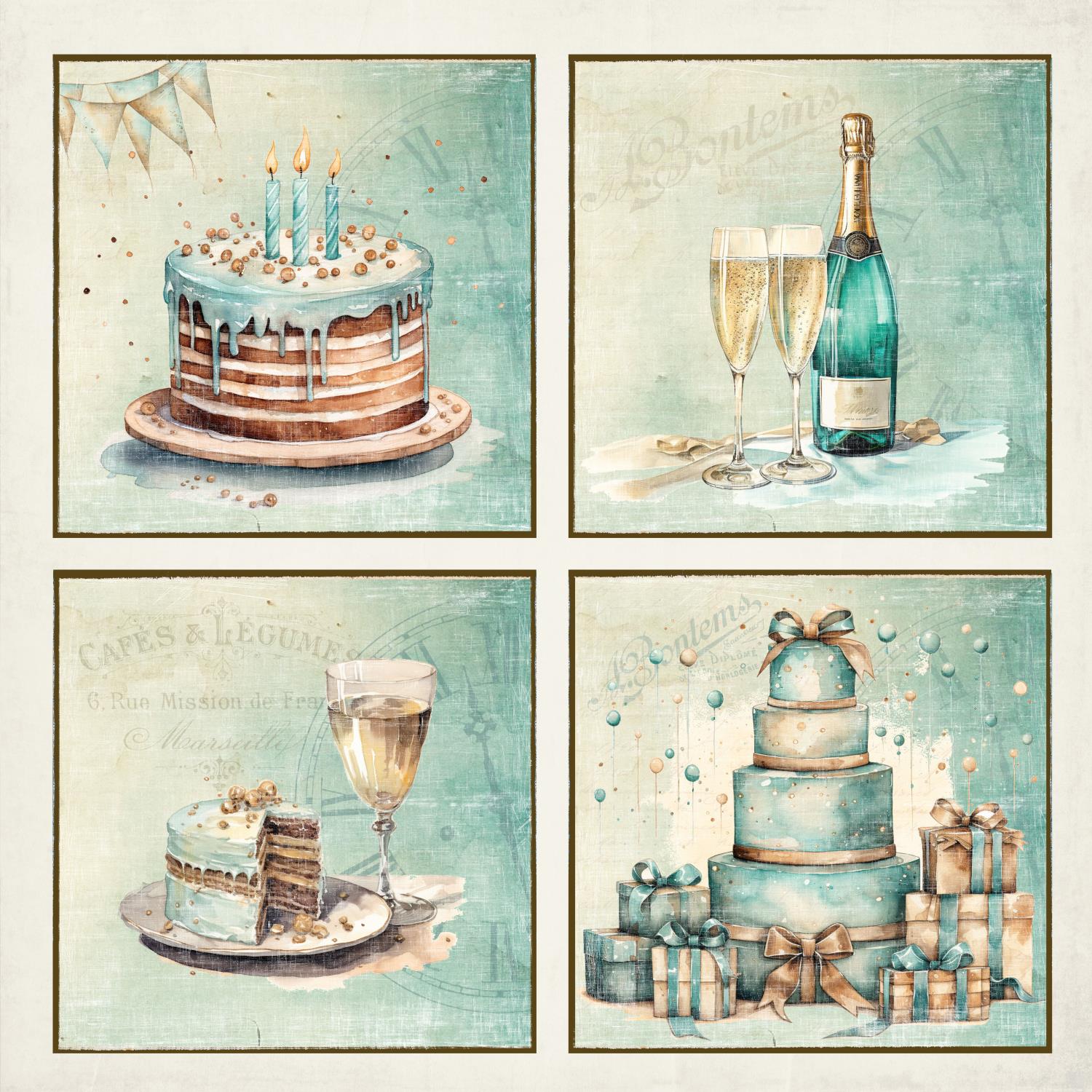 Reprint - Birthday - Cards