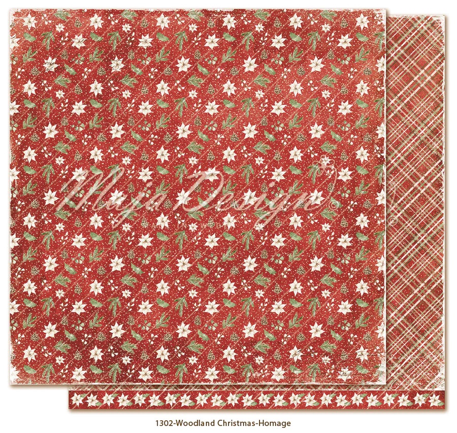 Maja Design - Woodland Christmas - Homage- 12 x 12"