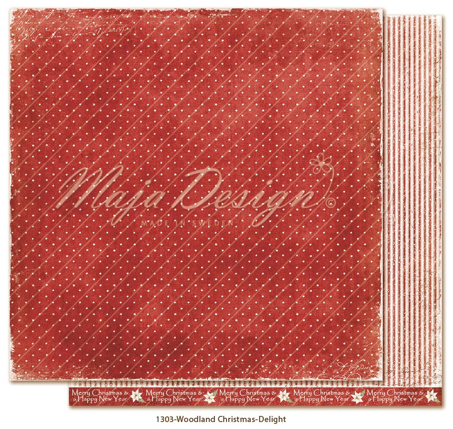 Maja Design - Woodland Christmas - Delight- 12 x 12"