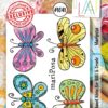 Aall& Create - #1041 - MARIPOSA- A7 STAMP -